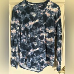 Hollister Tie Dye long sleeve Mens short